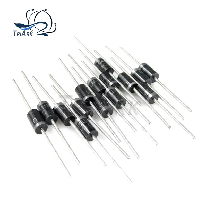 50PCS FR104 FR107 FR157 FR207 FR307 FR607 HER104 HER105 HER107 HER202 HER203 HER204 HER205 1/2/3/6A 100/200/400/800/1000V DO-41