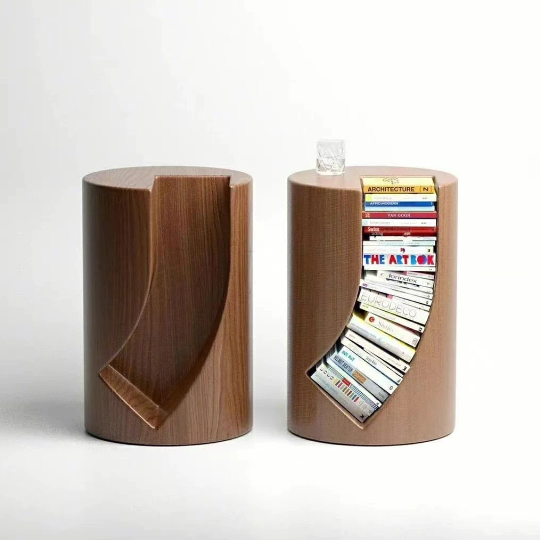 Popular Side Table Creative Book Collection Cabinet Creative Book Storage Desk