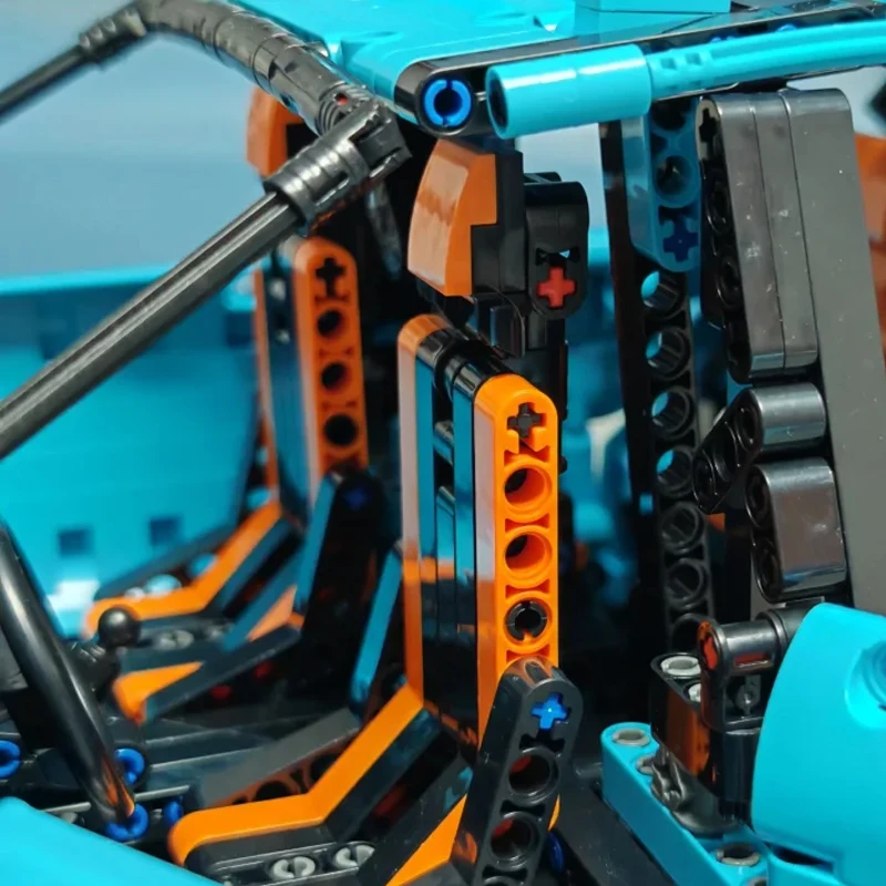 Blocs de construction de voiture SUV, échelle 1:8, Kit de modèle de ville, voiture de sport, briques, ornements, Collection de véhicules, jouets DIY, cadeaux créatifs, 3181 pièces