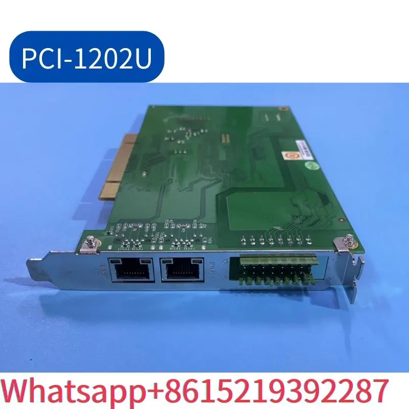 second-hand Advantech PCI-1202U RS-485 communication card tested ok