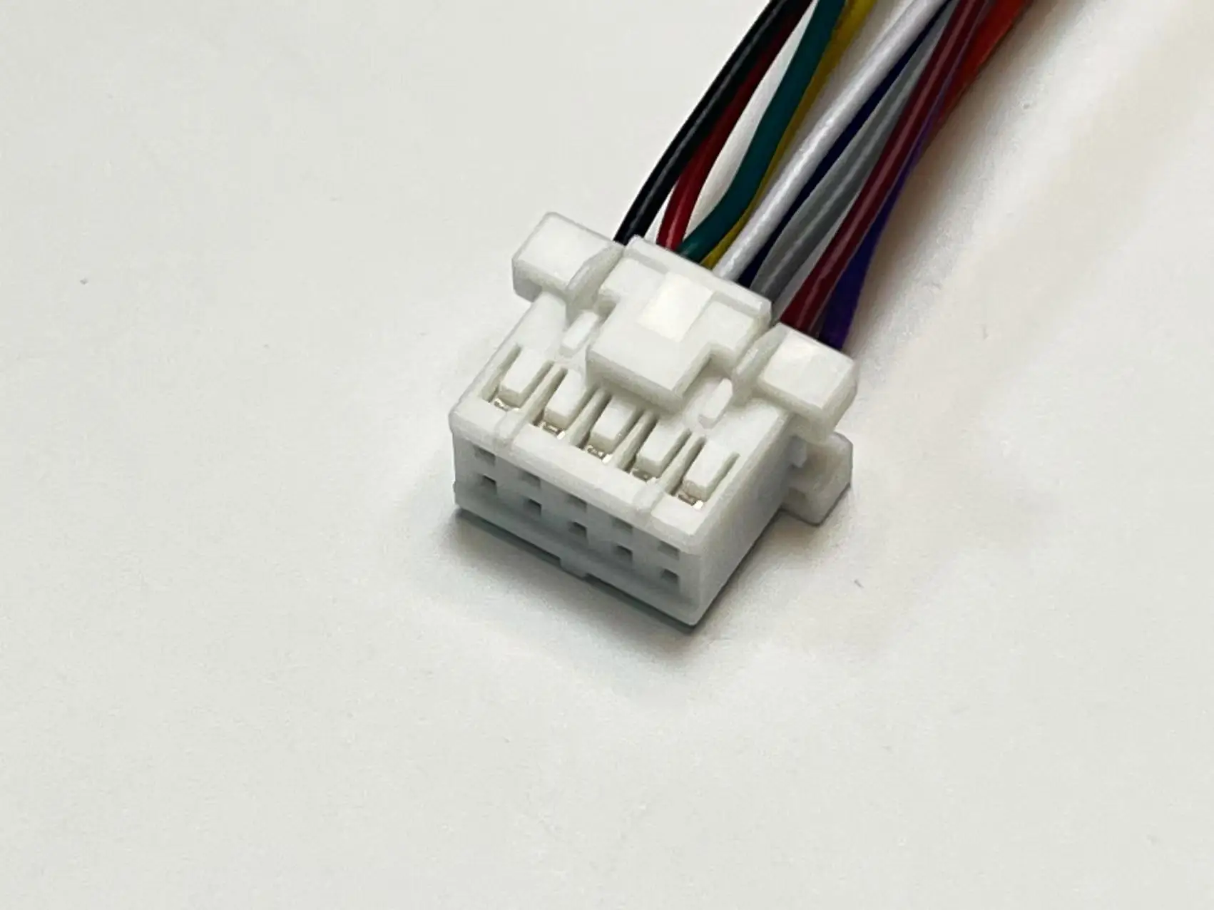 XADRP-10V  Wire harness, JST XAD Series, 2.50mm Pitch OTS Cable, Dual Rows, 10P, Off the Shelf, Quick Delivery