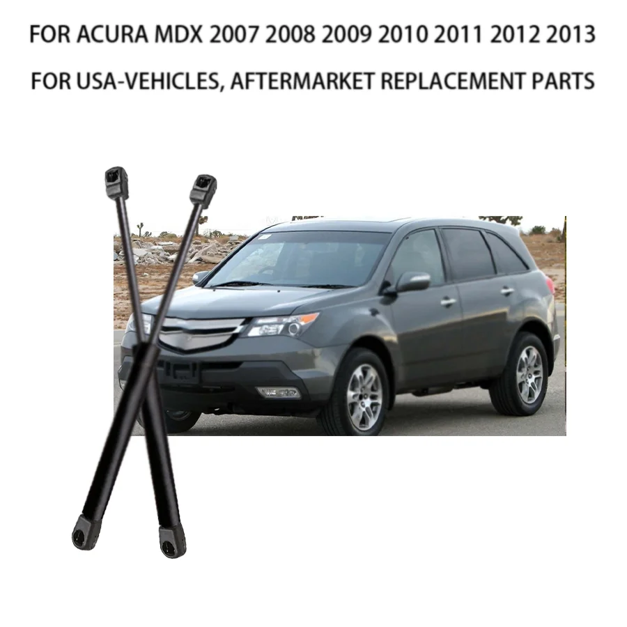 2 قطعة ل Acura MDX 2007 - 2012- 2013 غطاء محرك السيارة يدعم الدعامات الصدمات