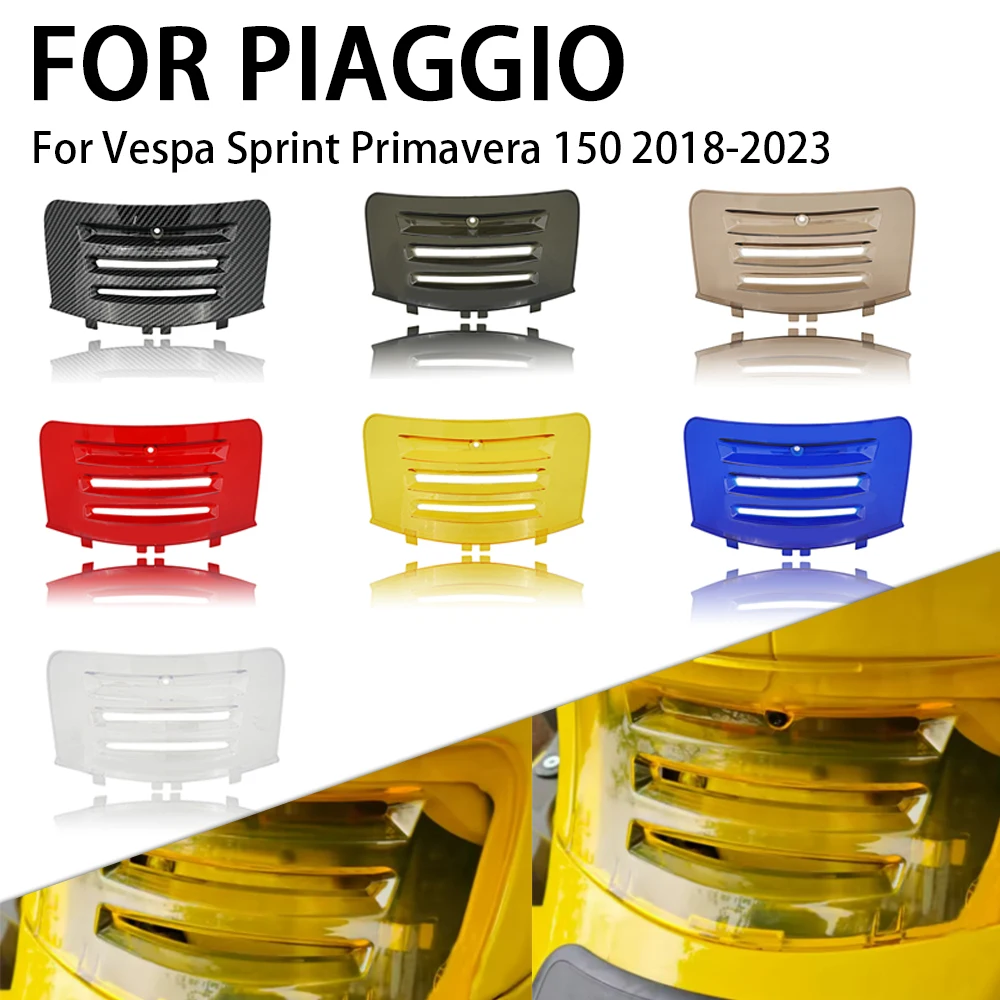 

Motorcycle Carbon Fiber Cylinder Head Protector Guard Cooling Cover Decorative Cover For Vespa Sprint150 Primavera 125 Sprint