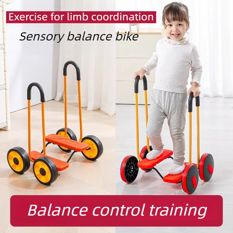 

Kids Balance Pedal Bike Children Sensory Training Sports Toys Outdoor Games Toy Child Sensory Integration Toy Birthday Gift