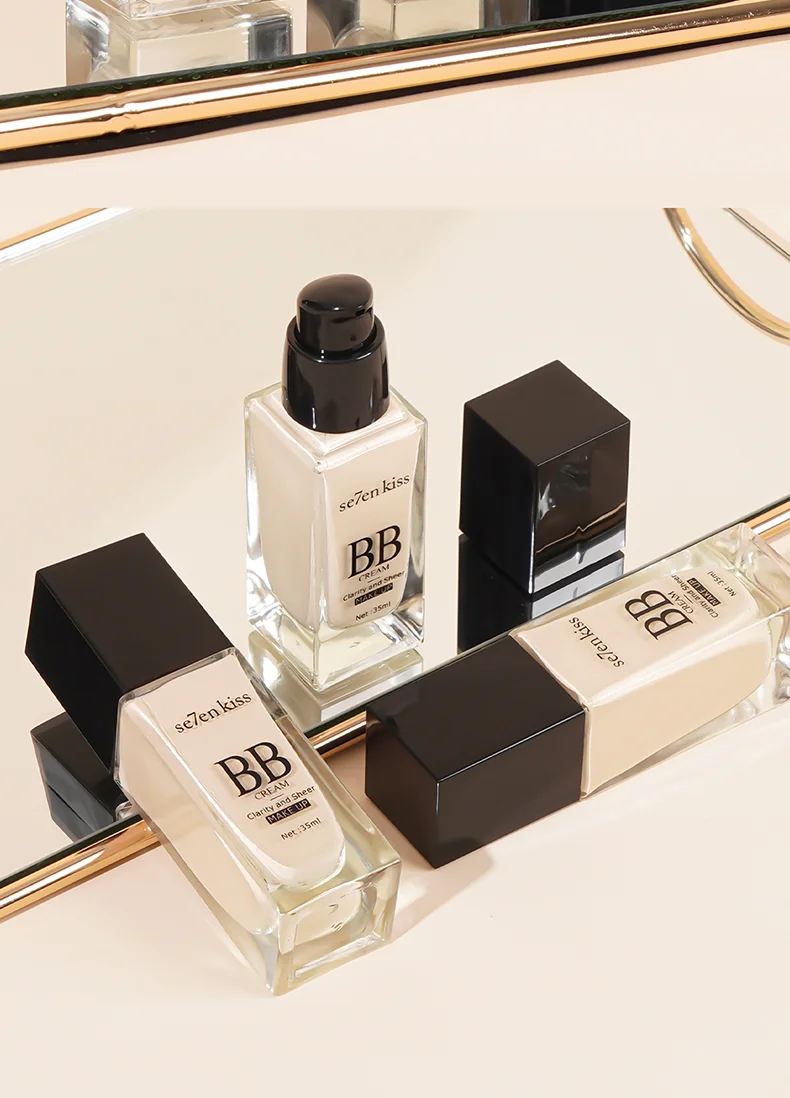 Lightweight Waterproof BB Cream, Long-Lasting Formula, Refreshing and Comfortable, Creating a Natural Makeup Look S4e3a0096adf14c70abb1162259469e2f9