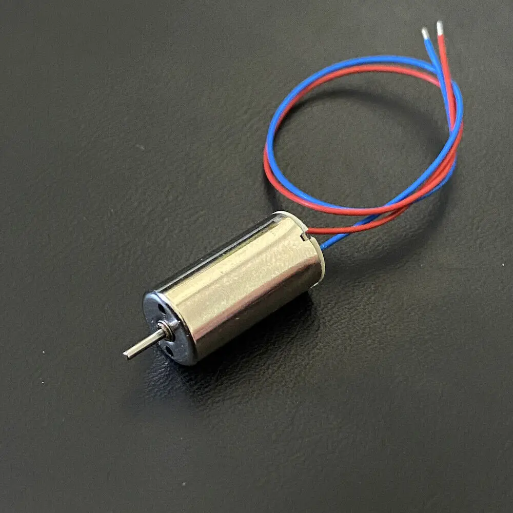 Mini Motor sin núcleo, 2 piezas, 8,5mm x 17mm, DC 3V, 3,7 V, 55000RPM, alta velocidad, para Dron cuadricóptero teledirigido