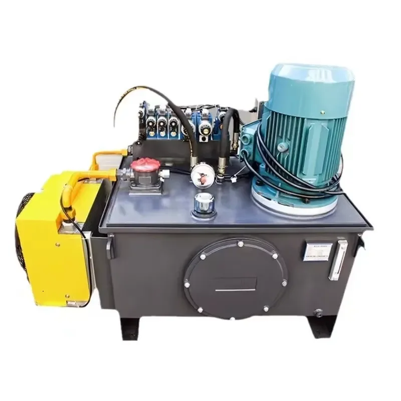 DC AC Motor Driven Hydraulic Power Set Hydraulic Pump Unit Used 220V Electric Hydraulic Power Pack