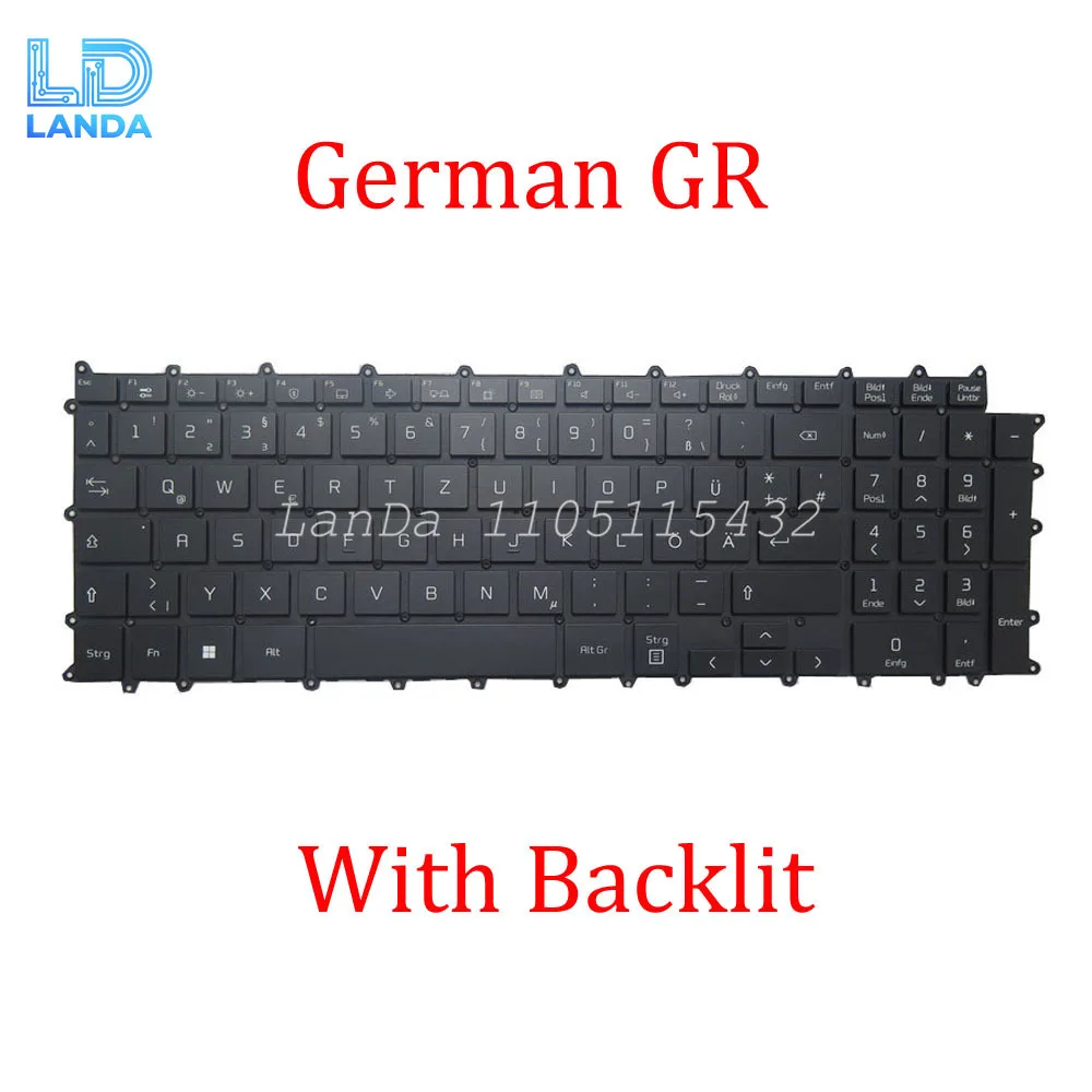 

Backlit Keyboard For LG 17Z90P 17Z90PE 17Z90P-G 17Z90P-K 17Z90P-N 17Z95P 17Z90Q 17ZD90Q 17Z90Q-G -K KT0120B9BK03GRA01 AEW7423037