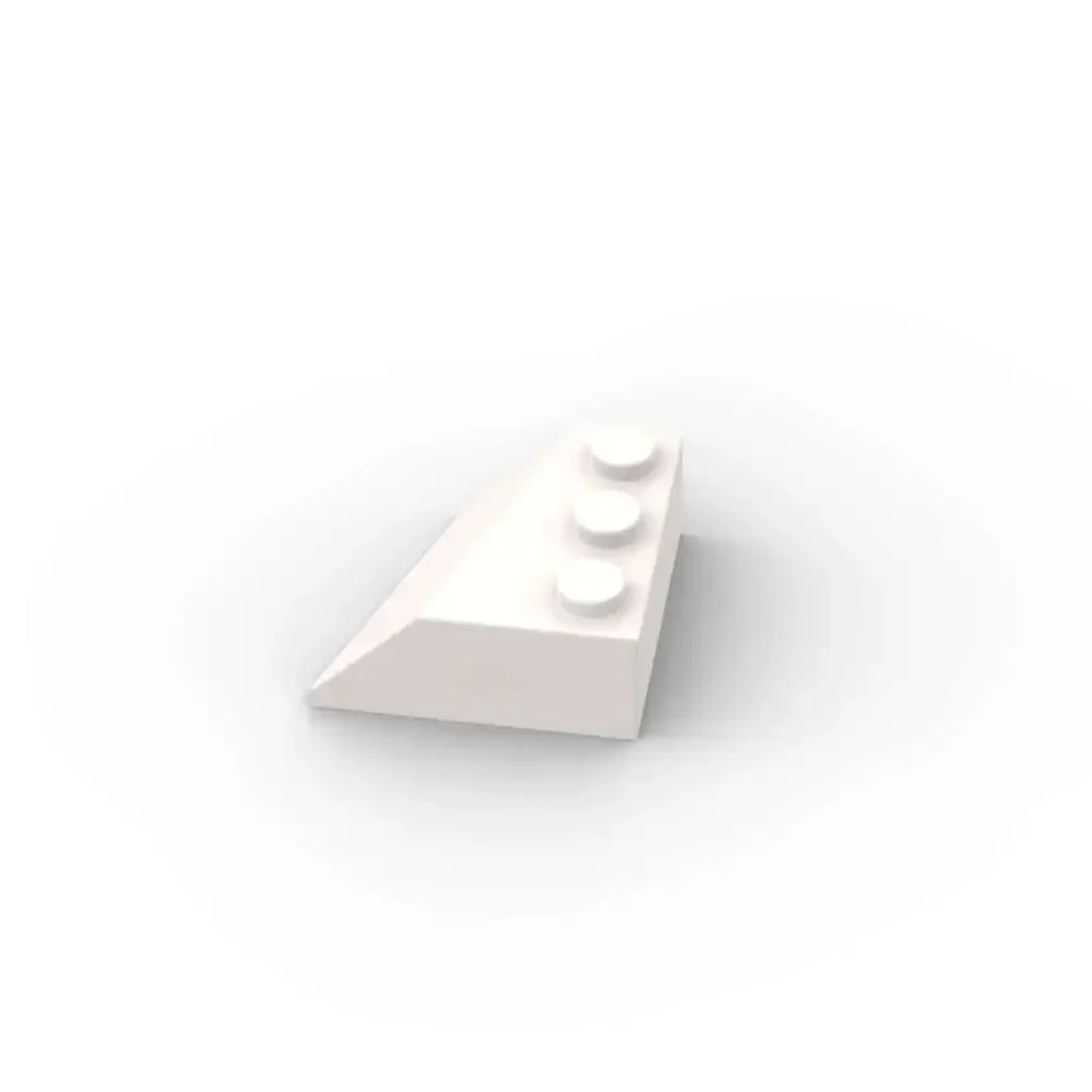 MOC 10PCS 브릭스 파트 42862 웨지 3x3 슬로프드 레프트 빌딩 블록 키트 하우스 캐슬 교육용 파티클 장난감 생일 어린이 선물