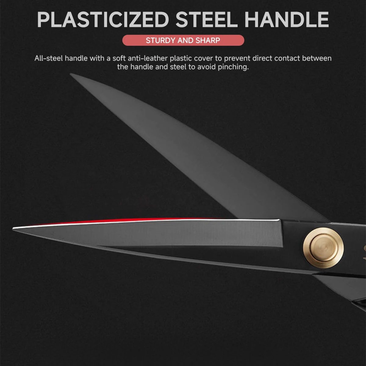 Professionelle Nähschere, Schneiderschere, Stickerei, Stoff, Handarbeiten, Schneiden, Nähen, Bastelbedarf, Schere für Zuhause