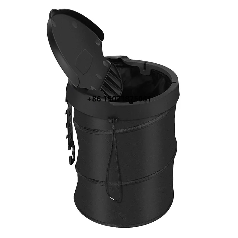 Foldable Small Portable Bag Hanging Vehicle Truck SUV Car Garbage Trash Can Bin for Back Seat Front Seat