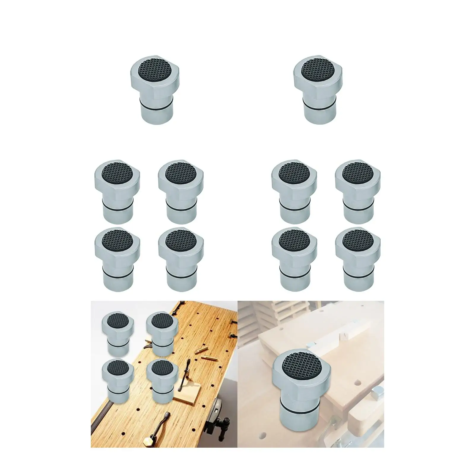 

Workbench Peg Brake Stops Clamp T Track Planing Stop Lightweight Positioning Plug