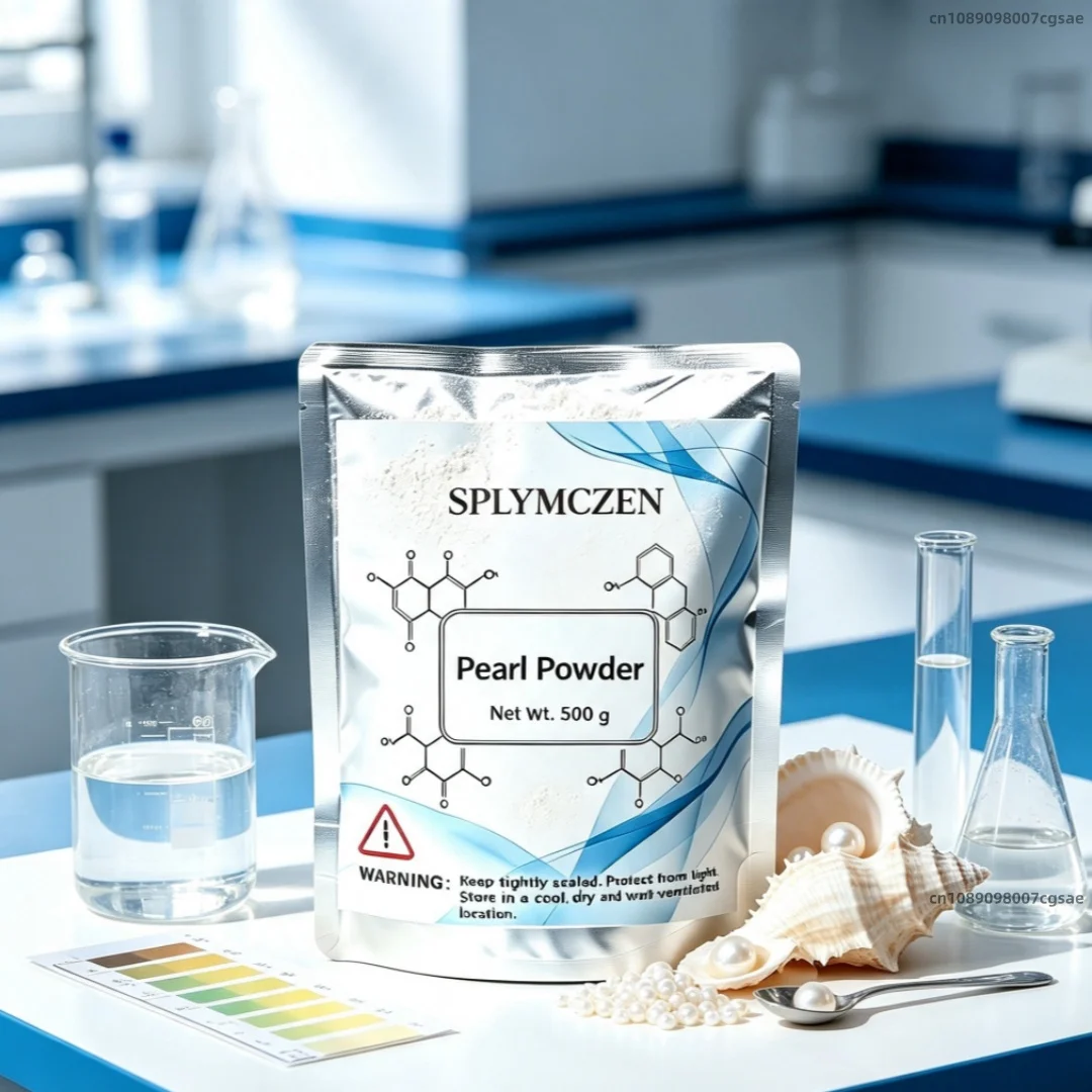 Natürliches Perlenpulver 500g DIY Handgemachte Seife Bastelzubehör Duftstoff Rohmaterial Heimwerkerbedarf – Detail 4