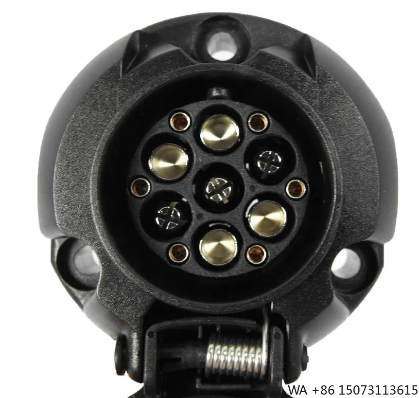 

Heavy Duty Euro 12 V 7+6 Pin Trailer Socket Box Trailer Connector 13 Way Trailer Adapter