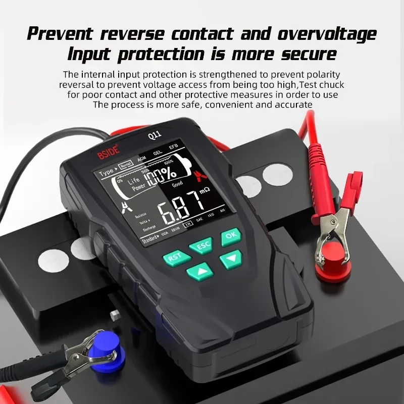 NEW Car Battery Tester Professional 12V 24V  Digital Checker Automatic Detect  Battery Analyzer Car Battery Tool