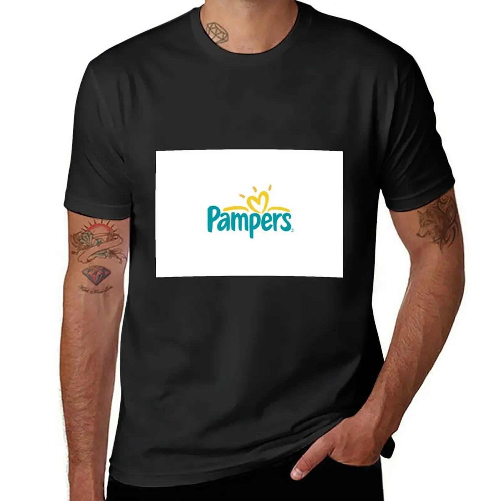 

Pampers T-Shirt rapper graphic tees summer clothes compression shirt men