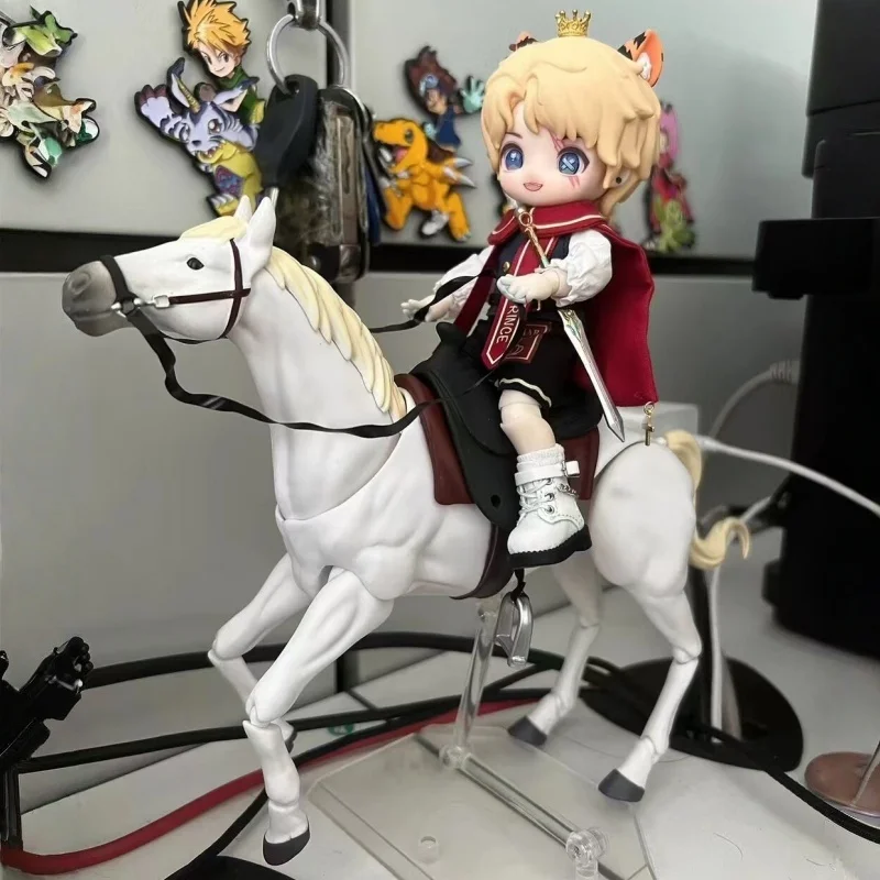 

В наличии: 16-сантиметровая подвижная фигурка лошади (коричневая, черная, белая, каштановая) – шарнирная модель, игрушка, декор для косплея, коллекционный подарок для фанатов