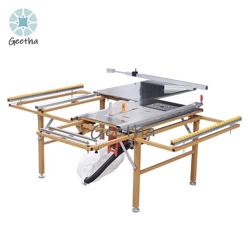WJ80 Sliding Wood Saw Woodworking Machinery Table Wood Saw Machine Wood Cutting Table Machine