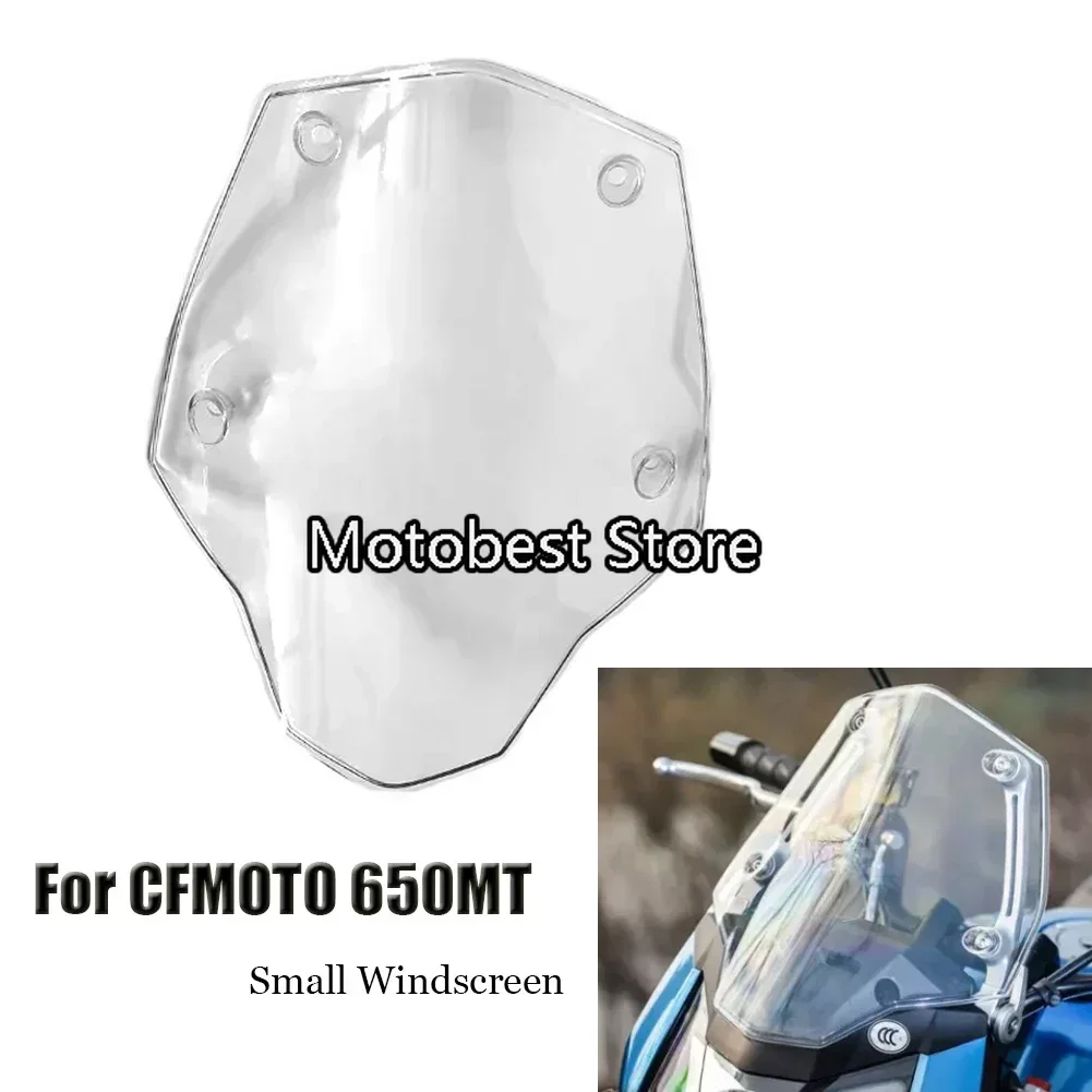 

Motorcycle Small Windscreen Windshield Wind Deflector Shield Screen For CFMOTO 650MT CF650MT CF MOTO MT650 6NT1-040101