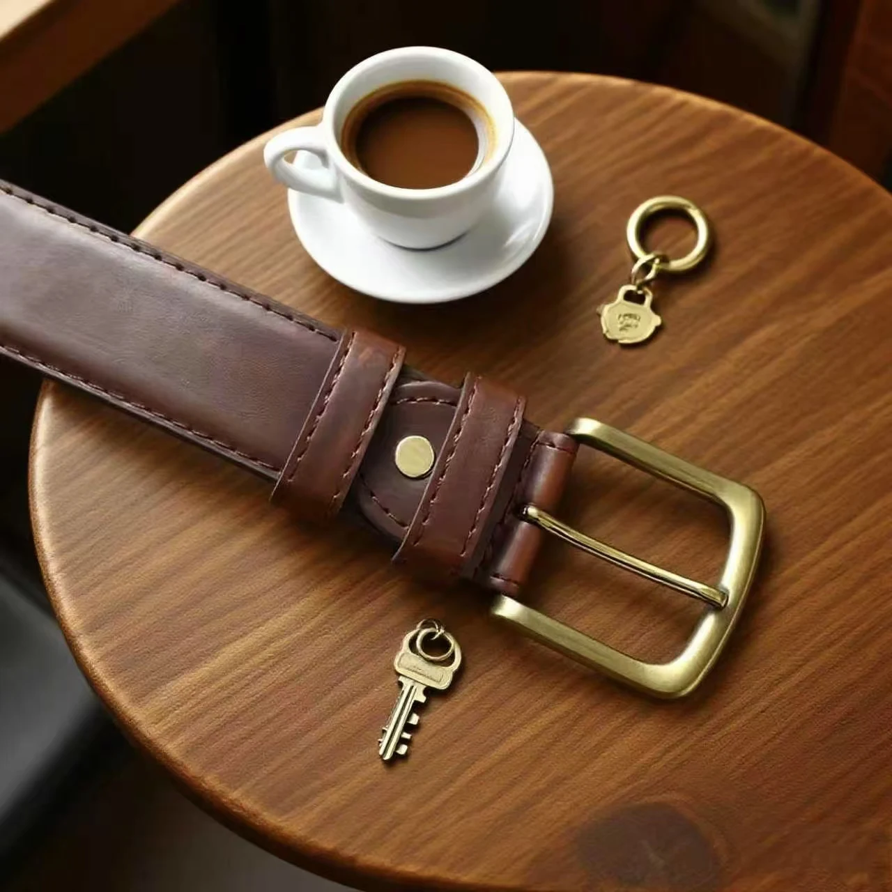 Webbing Waist Belt With Anti-Theft Hidden Money Bag Invisible Wallet Mens Casual