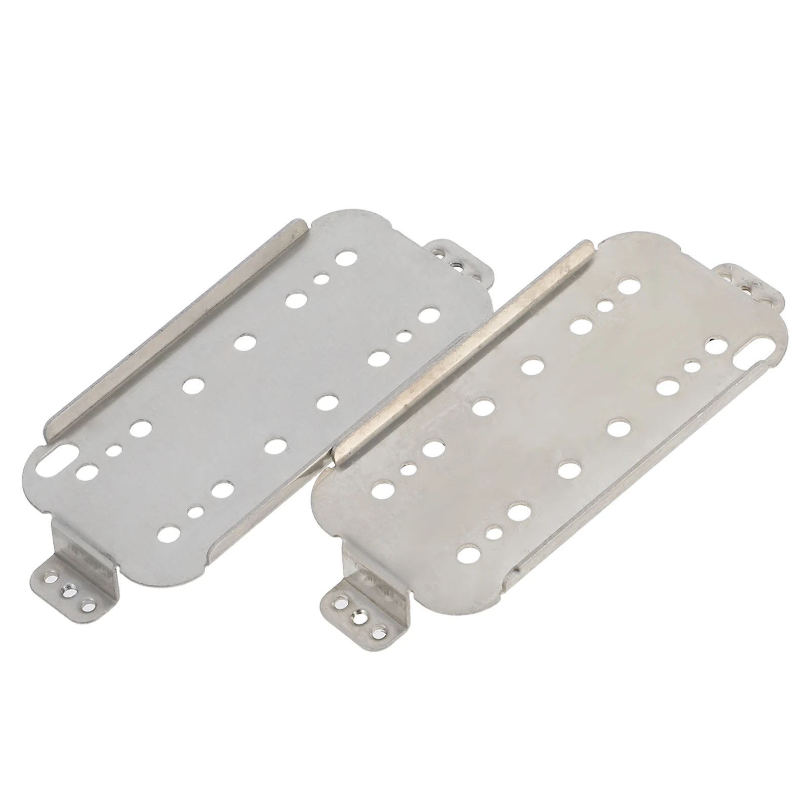 

2Pcs Guitar Neck Pickup Base Plate Humbucker Bridge 50mm 52mm Pole Spacings Cupronickel Durable Electric Guitar Replacement