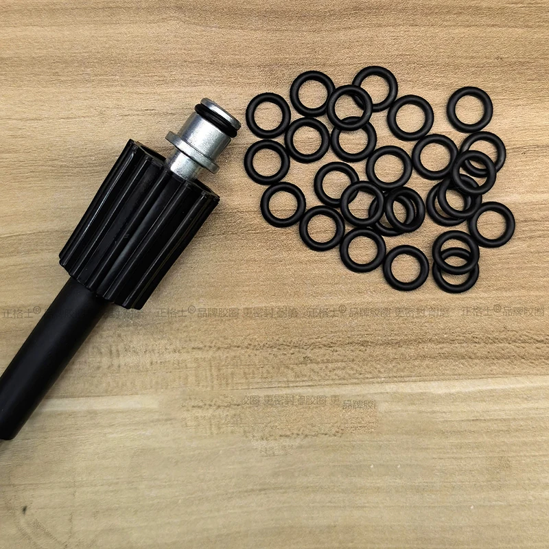 50 High-pressure Cleaning Outlet O-rings/rubber Rings For Black Car Wash Machine Accessories