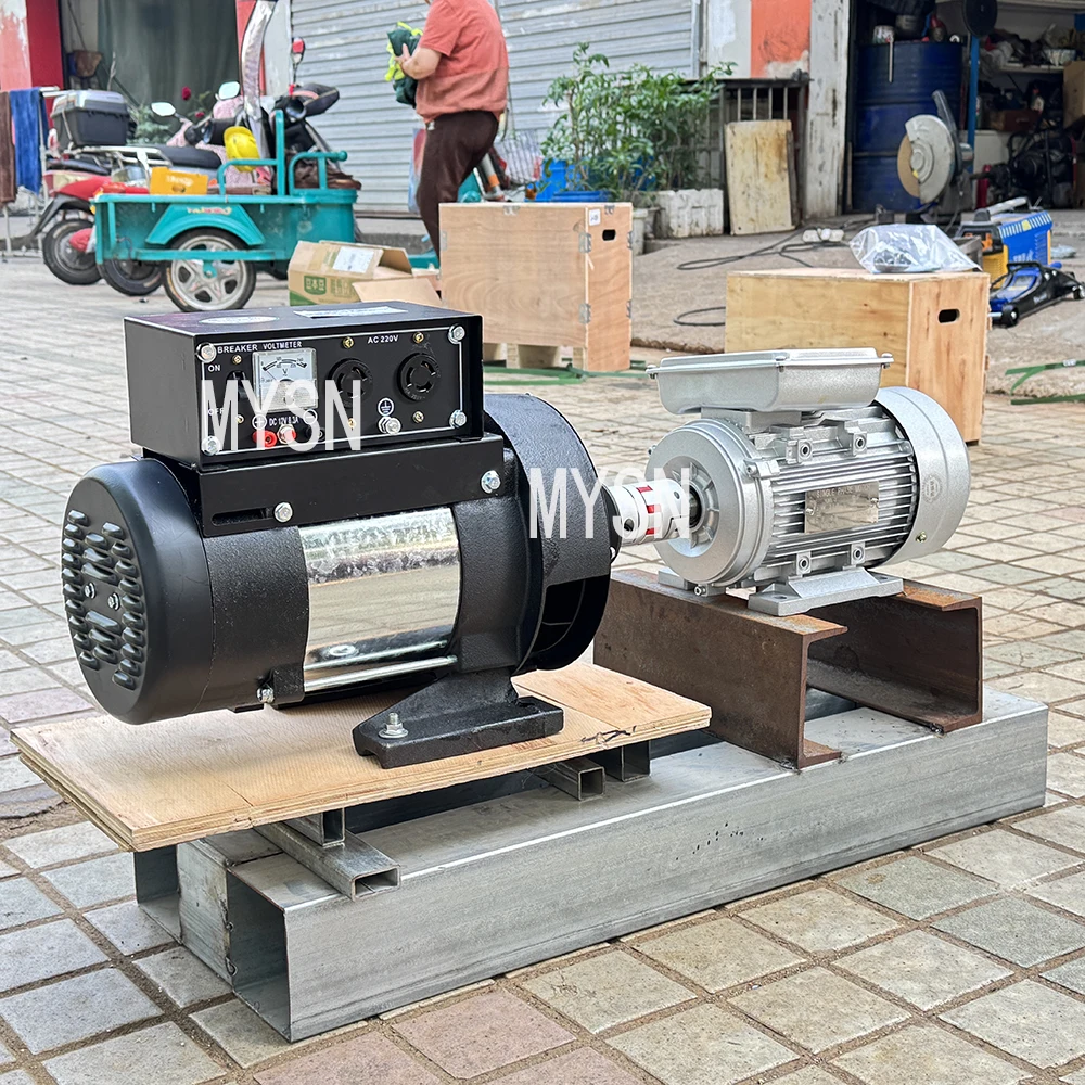 Gearless 100KW 80KW مولد المغناطيس الدائم 220 فولت نظام توليد الطاقة لتوربينات المياه ماجليف دينامو مولد التيار