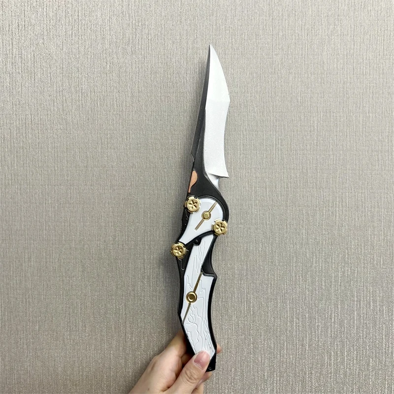 Halloween Cosplay Prop Delta Force‌ Weapons Blade of Mercy Dagger  1:1 Black Hawk Knife Role Play Gift Safety PU Rubber