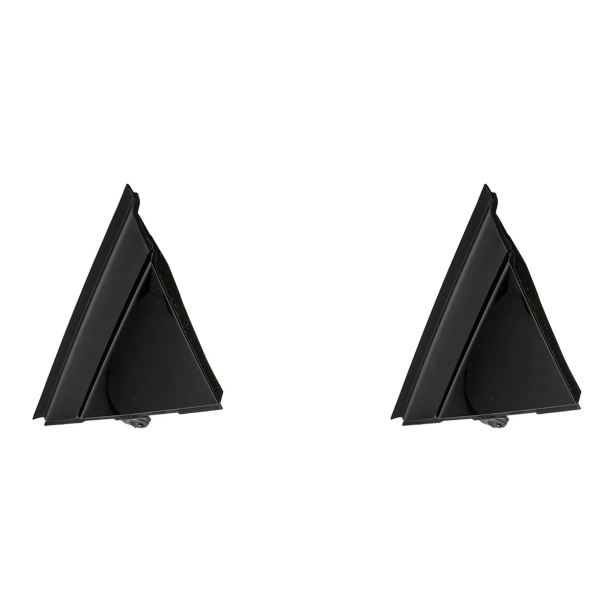 2X Car Left Door Mirror Flag Cover Molding Triangle Cover for FIAT 500 2012-2019 1SH17KX7AA