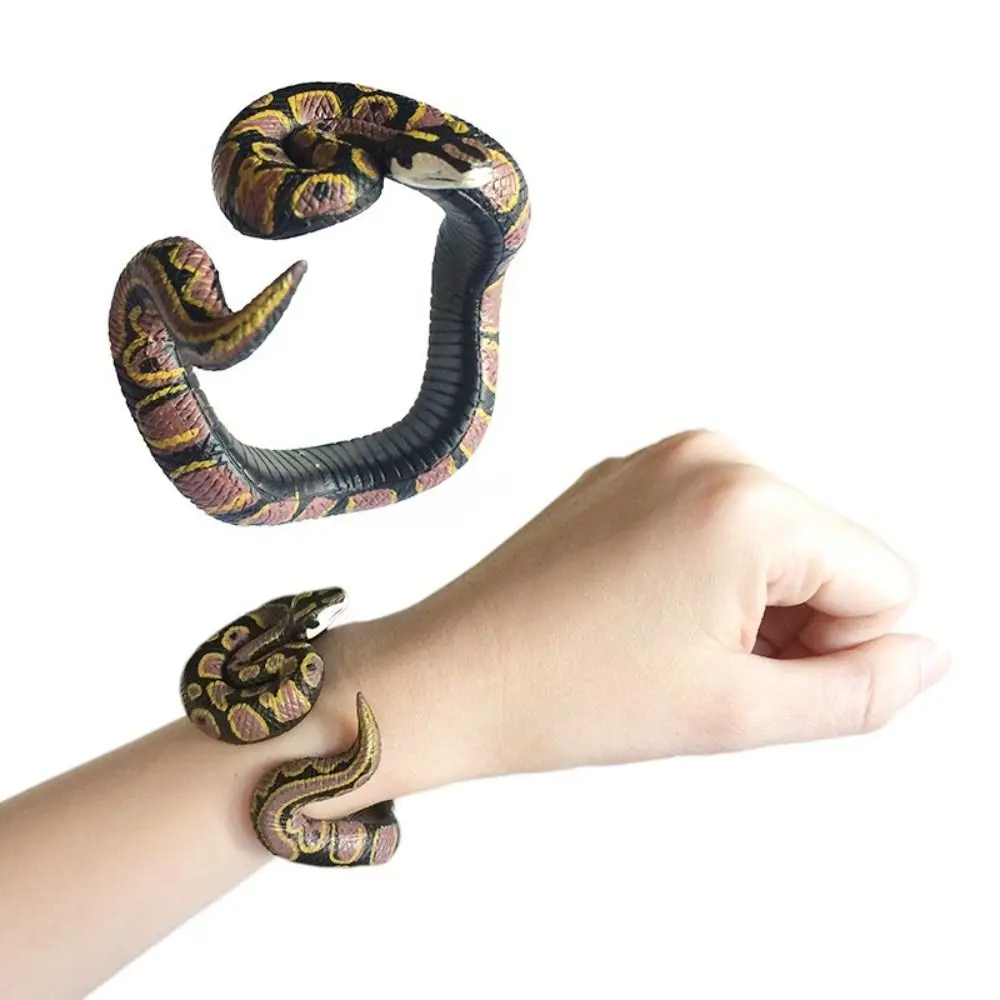 Funny Boys Girls Cobra Python Fun Prank Gift For Friends Simulation Animal Model Simulation Snake Snake Tricky
