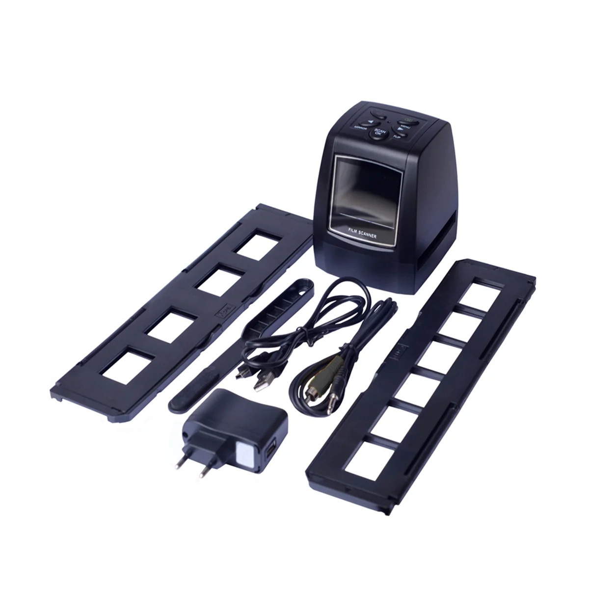 Scanner De Foto Negativo, Conversor De Filme De Slide, Visualizador De Imagem Digital, 2,36