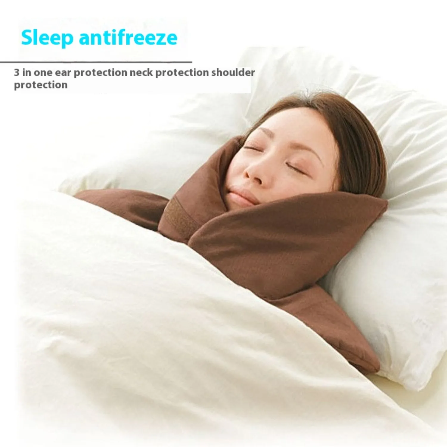 Shoulder Protection Warm Sleeping Women Men Shoulders Cervical Spine Elderly Neck Cover Ear Protection Thickened Winter Heating