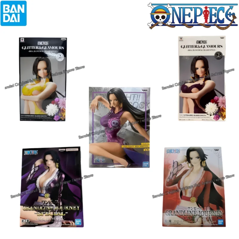 

In Stock Bandai Original Box Garage Kit Statue One Piece Boa Hancock Anime Characters Collectible Original Action Figure Statue