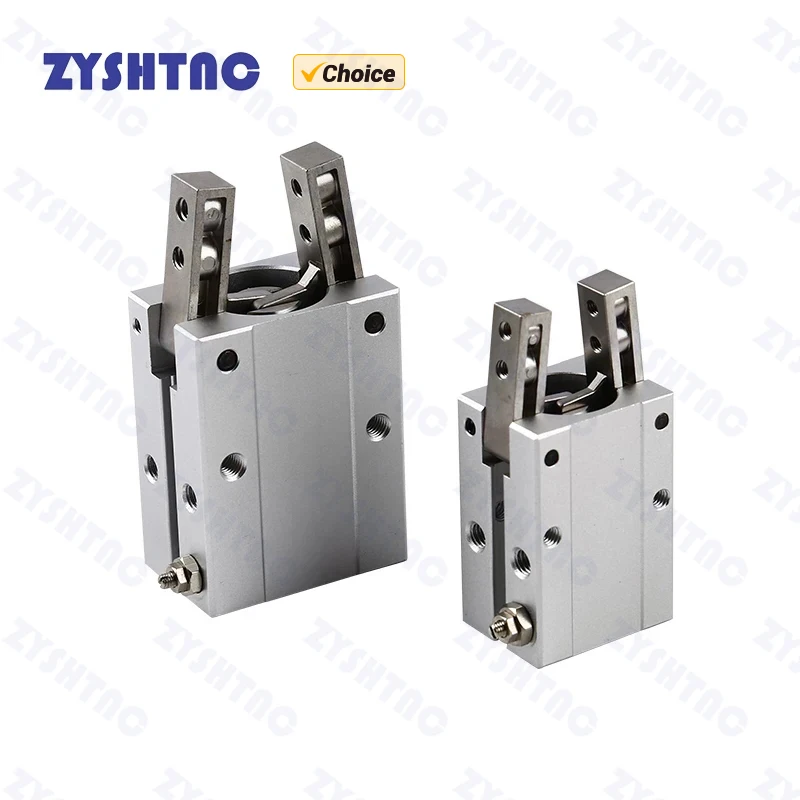 Free Shipping SMC Type MHC2/HFY Angular Style Aluminium Clamps Air Cylinder MHC2 10D 16D 20D 25D 32D HFY12 HFY16 HFY20 HFY25