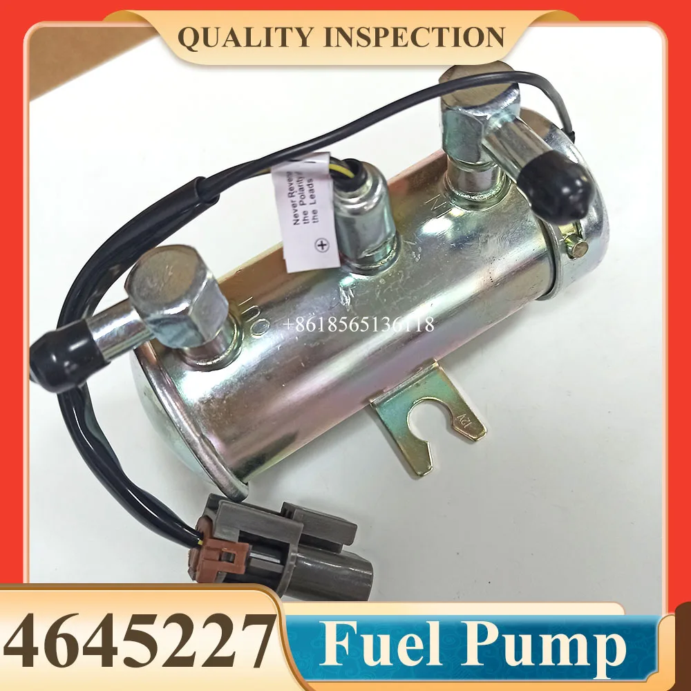 12V/24V Electronic Fuel Pump 4HK1/6HK1 4645227 For Excavator ZX135US-3 ZX140W-3 ZX145W-3 ZX160LC-3 Accessories