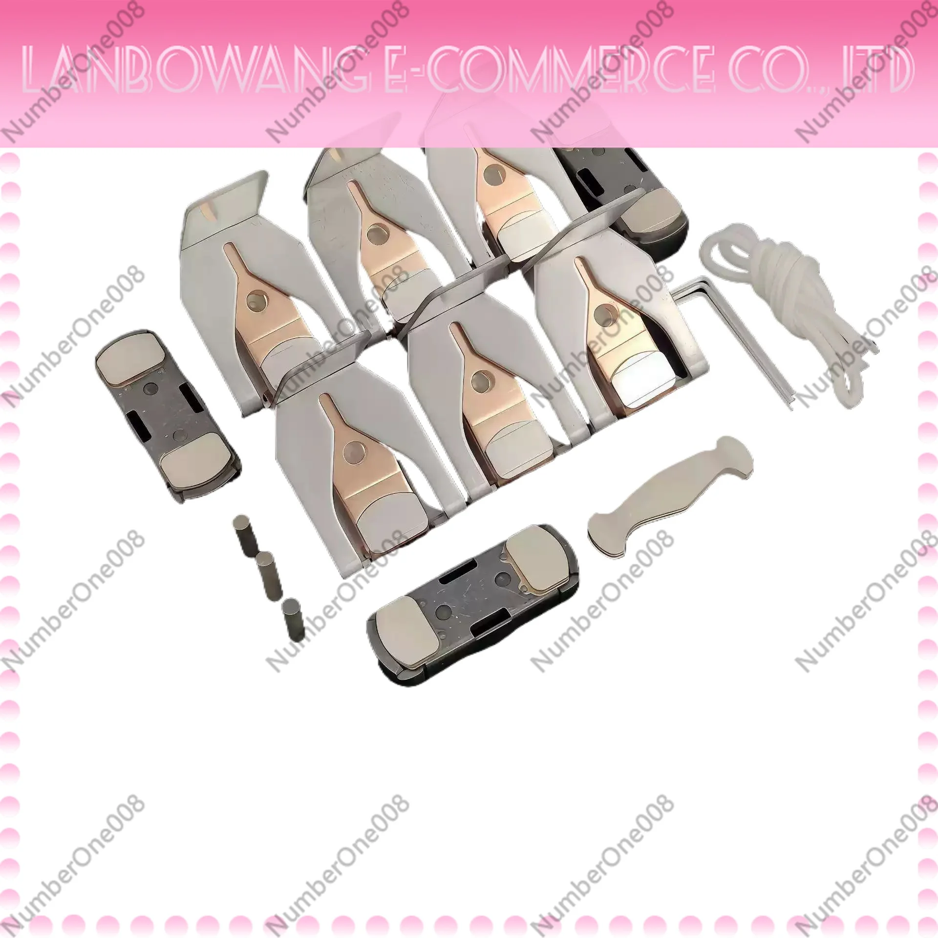 1pc Contactor LC1D300 LC1D410 LC1F330 LC1F400 Main Contact Set LA5F400803, TeSys F Series Replacement Contacts