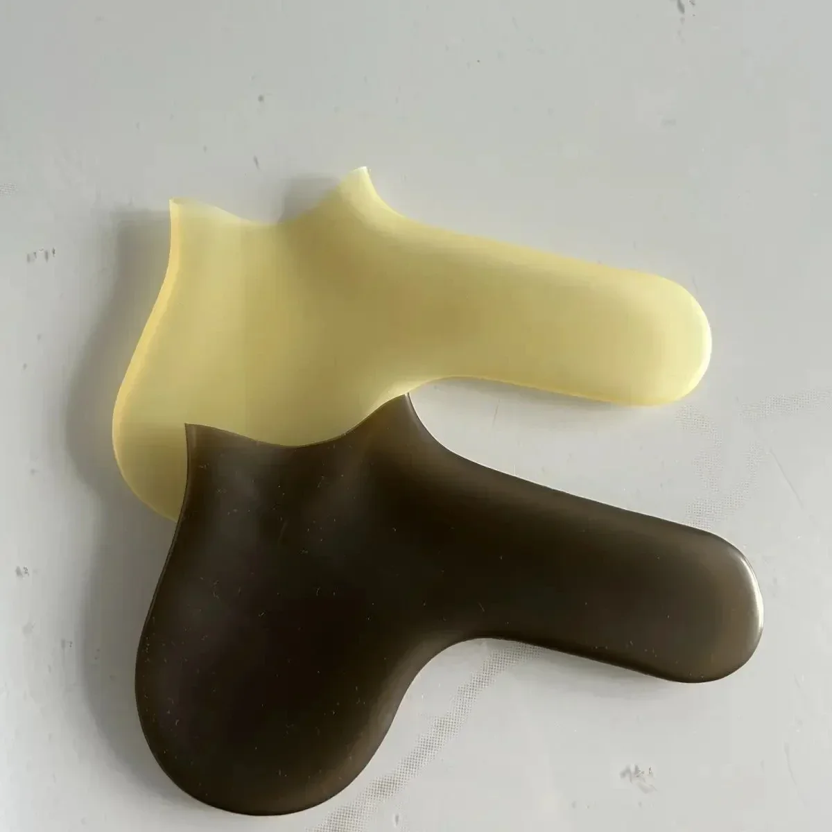 مثير اليدوية ملخصات الذكور لعبة اللاتكس الرجال المطاط غطاء البيض رقيقة جدا إغراء شفافة تأخير تأثيري السروال الاباحية