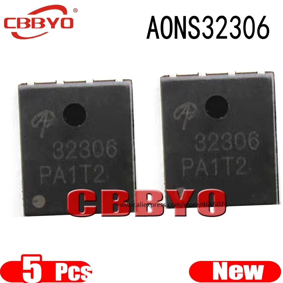 

(5 шт.) 100% новый набор микросхем AONS32306 AON32306 AO32306 32306 QFN-8