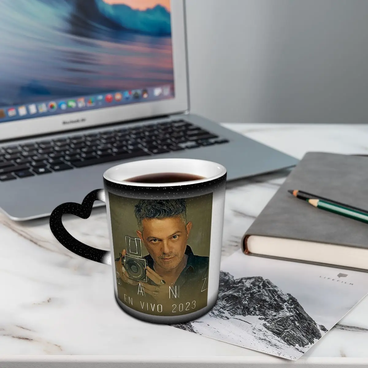 Alejandro Sanz  Mug Funny Ceramic Coffee Cups Tea Mugs Milk Cup Drinkware Gift for Friends
