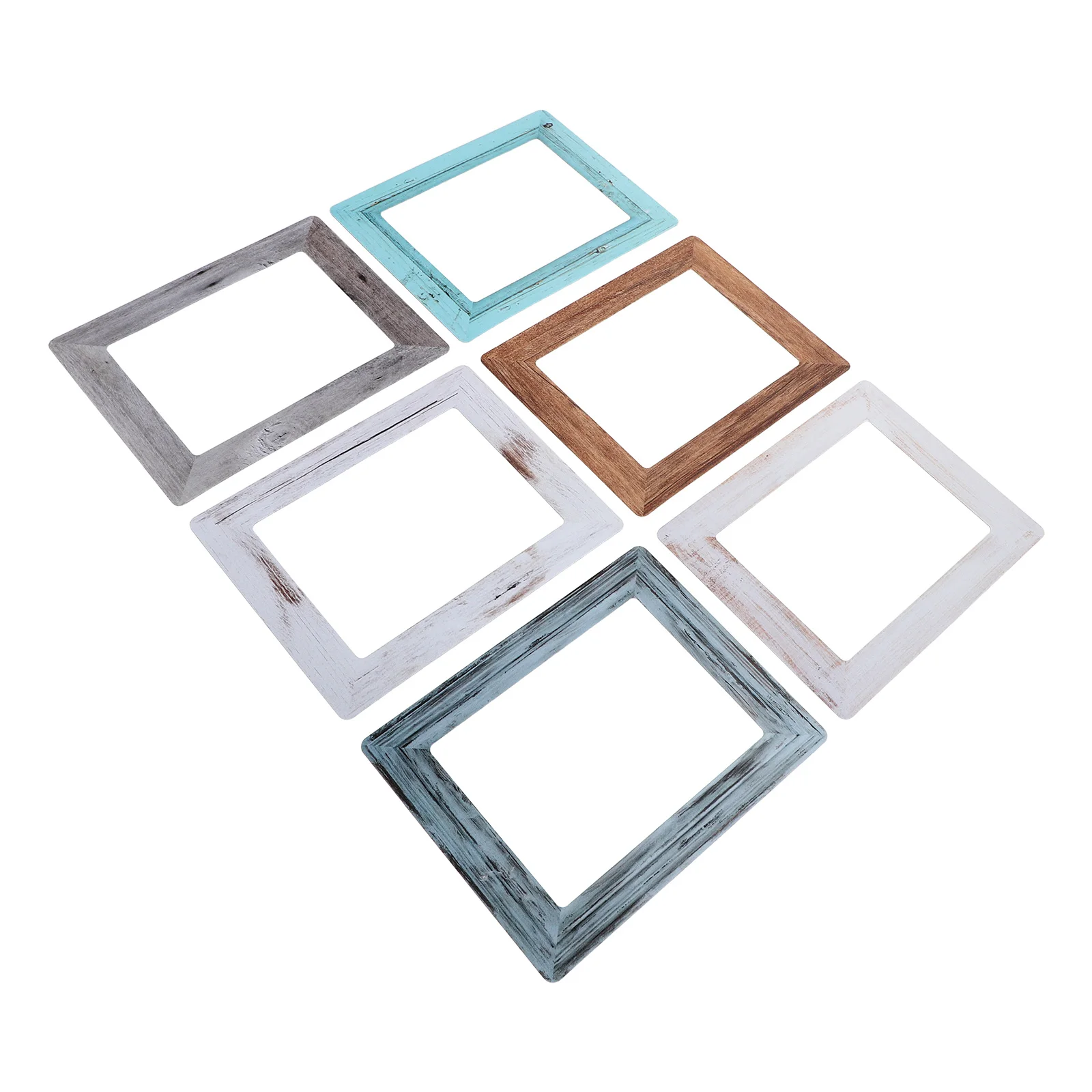 

12pcs Magnetic Fridge Picture Frames Reusable Photo Holders For Refrigerator Locker Cabinet Office Durable Pvc Secure Hold Diy