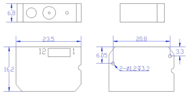 قارئ ماسح الباركود N660 Mini Android مع واجهة USB برمز QR UPC وGS1 متوفر في المخزون