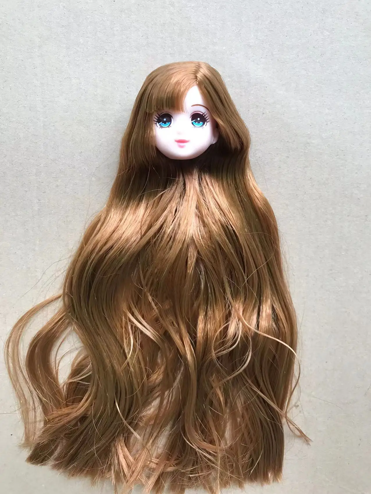 Original Jenny Licca Puppenköpfe, süßes kleines Mädchen, bunte lange Haare, DIY-Puppen-Dressing-Figuren, Mädchen-Geschenke, Spielzeug – Detail 16
