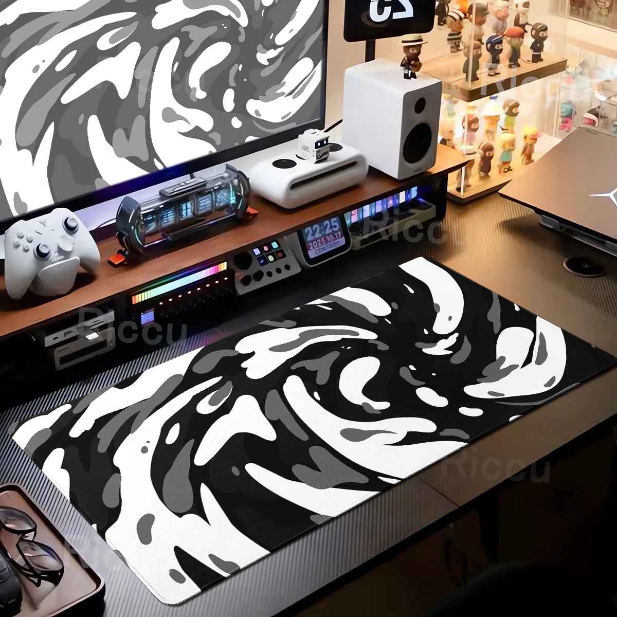 Strata Liquid Art Mauspad Computer Laptop Anime Mauspad Xxl Großes Mousepad Tastaturen Gamer Tablepad Home Decoracion Schreibtischunterlage