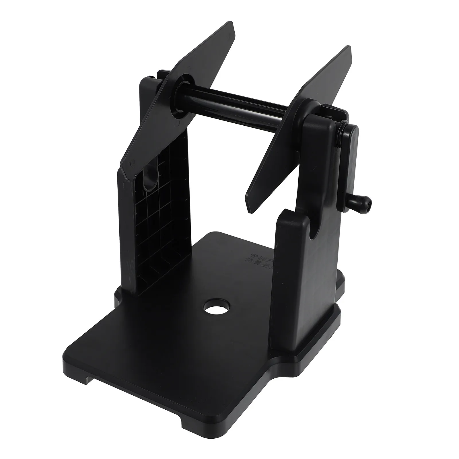 1set-external-rolls-label-holder-manual-plastic-thermal-label-rack-lightweight-printer-supplies-stack-paper-holder