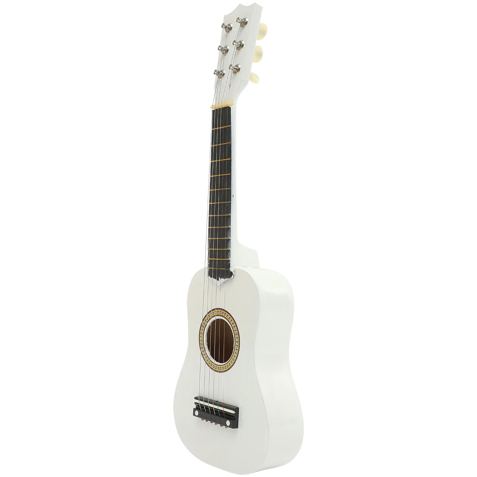 21 Inch Guitar Beginner Musical Instrument For Portable Acoustic Folk Wood Ukulele Lightweight Mini