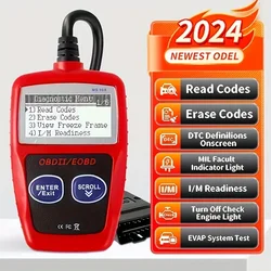 MS300 OBD2 Scanner: Turn Off Check Engine Light & Read/Erase Fault Codes Instantly!