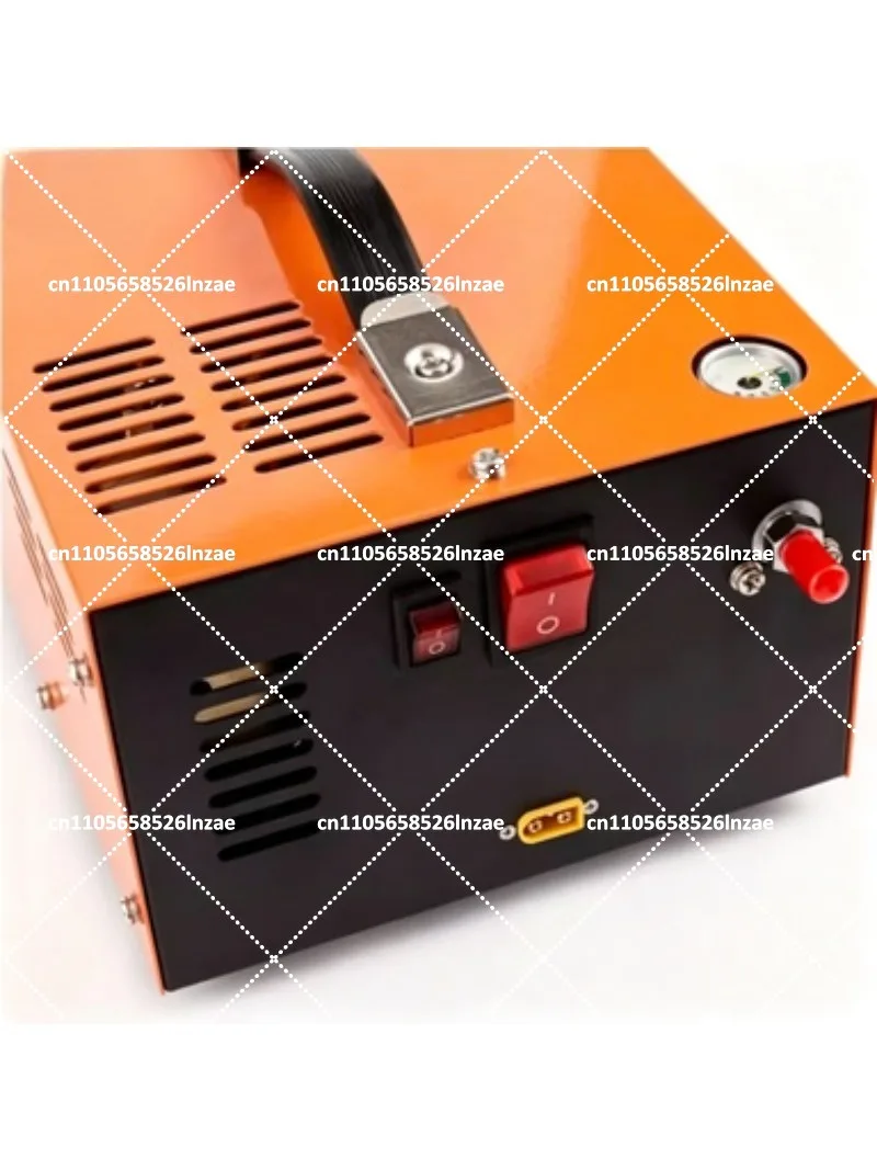 4500psi Air Compressor 12V DC LED Display, 30MPa 300bar PCP Pump with Small Filter for Car Tire Inflation view 2