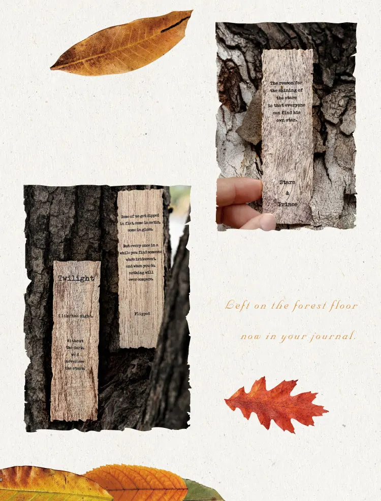 10 Blatt Vintage-Blatt-Holzmaterialpapier, Scrapbooking, DIY, Fotoalbum, Collage, Tagebuch, kreatives Briefpapier – Detail 9