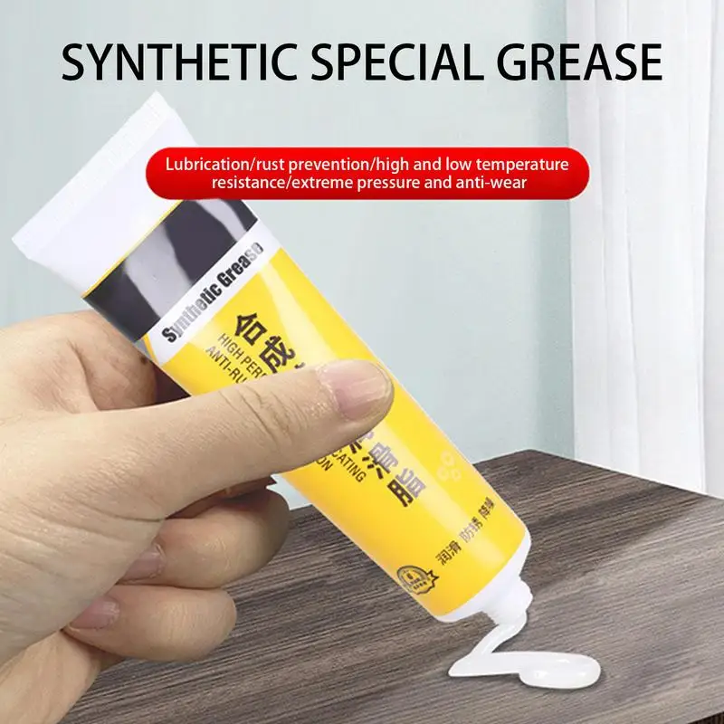 Lubricating Grease Car Sunroof Track Door Abnormal Noise Antirust Oil White Mechanical Maintenance Gear Bearing Oil Grease Kit