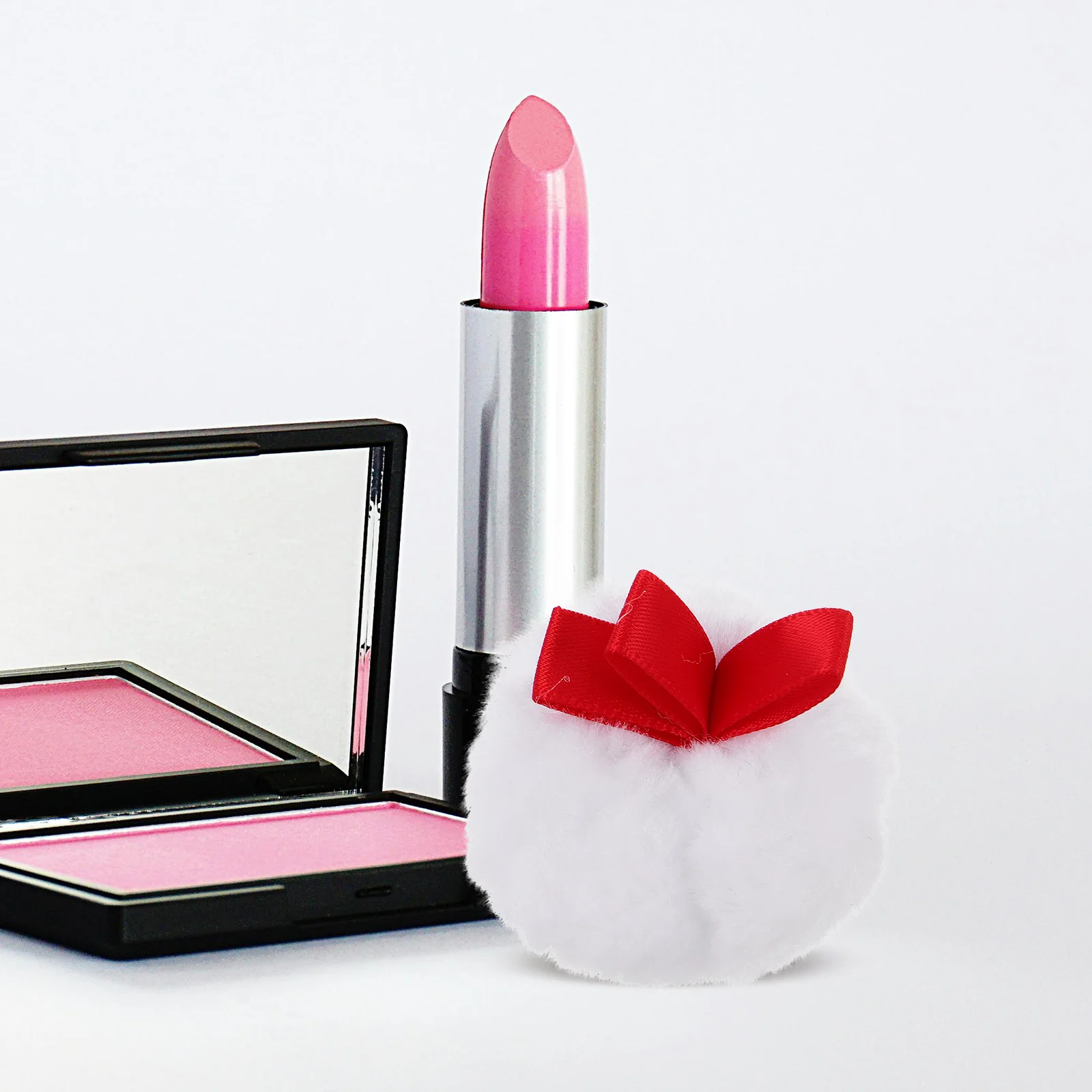 6 uds esponja de maquillaje esponja de polvo suave lavable forma redonda aplicador de maquillaje portátil para base rubor y polvo